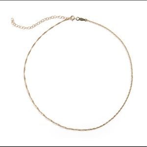 CATBIRD SWEET NOTHING CHOKER, GOLD